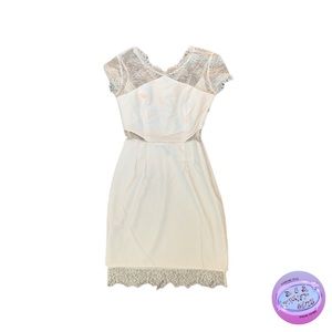 BCBGMaxazria Lace Mini Dress